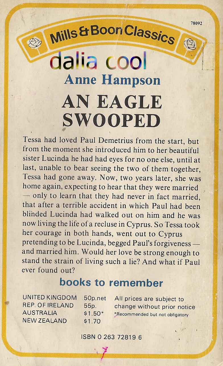 Anne Hampson Eagle Swooped